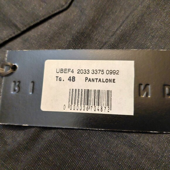 John Richmond X Gray Pants Slacks Trousers Sz 48 NWT - Picture 10 of 11